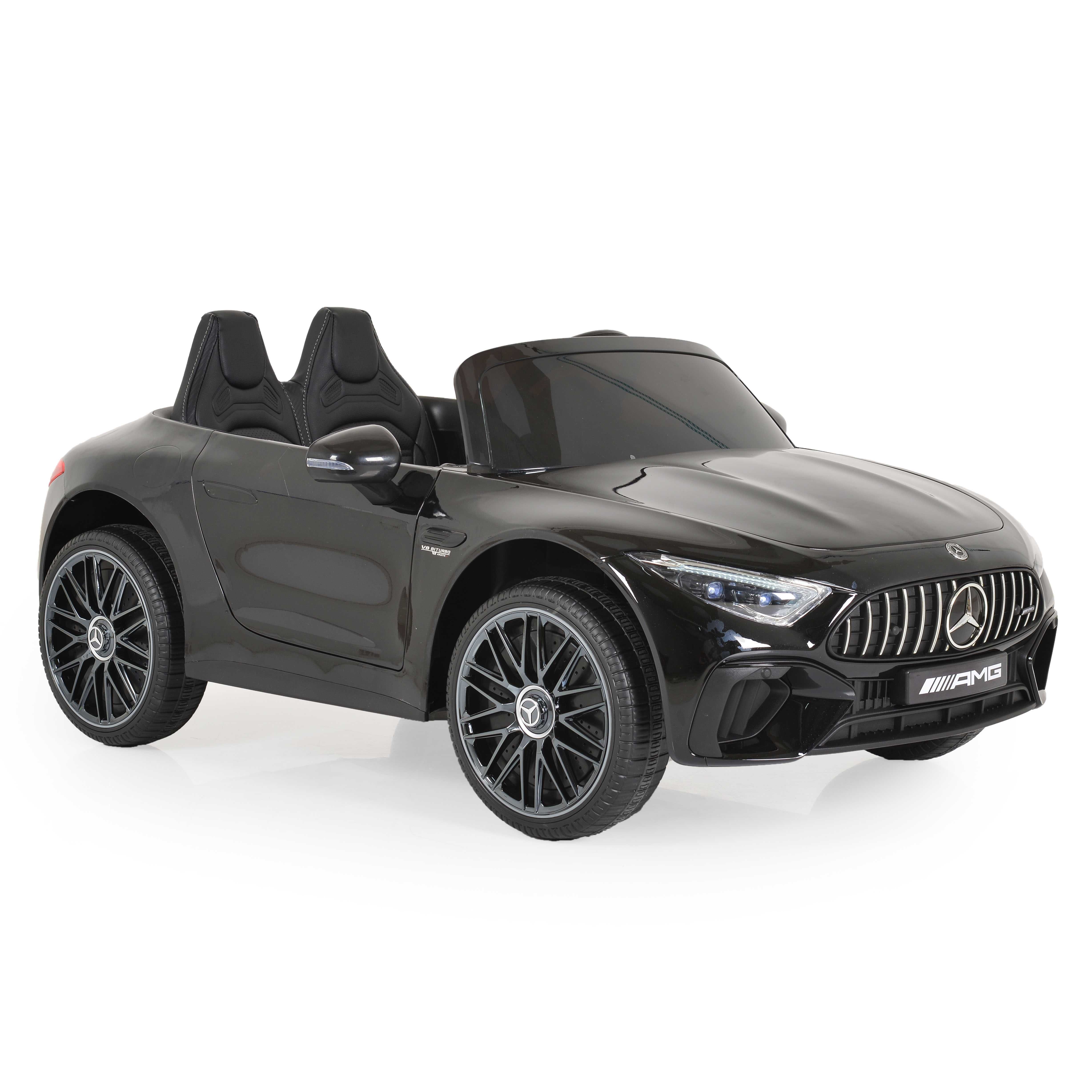 Лицензирана Акумулаторна Кола MERCEDES-BENZ SL63, 12V7AH, EVA гуми