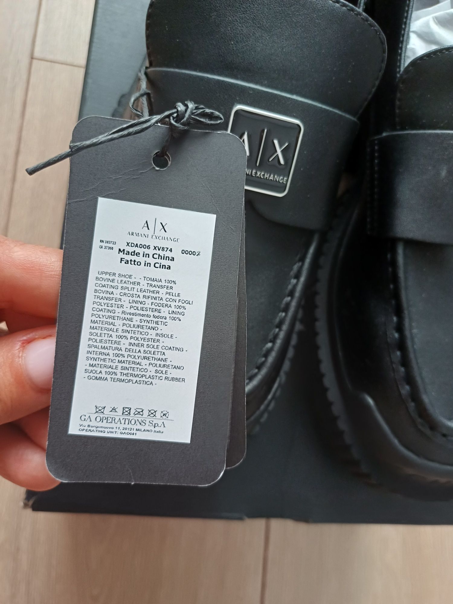 Дамски лоуфъри Armani Exchange