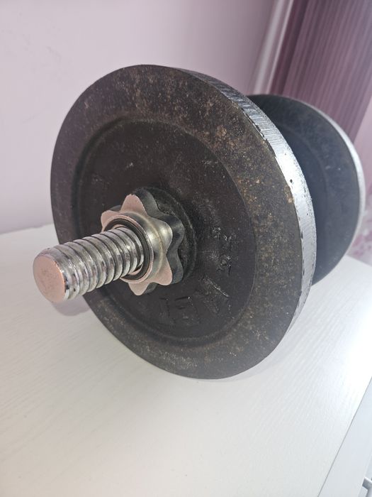 Дъмбел 10кг и Гири 2 х 2кг