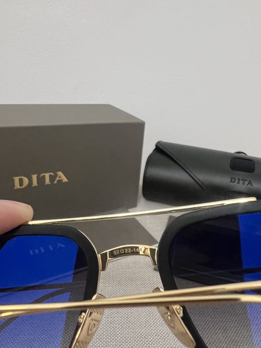 Ochelari de soare Dita Flight 006 black / gold