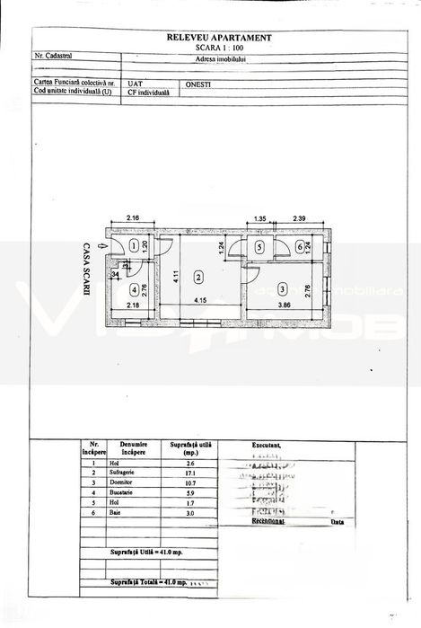 Apartament 2 camere - Zona centru -Bld.Republicii
