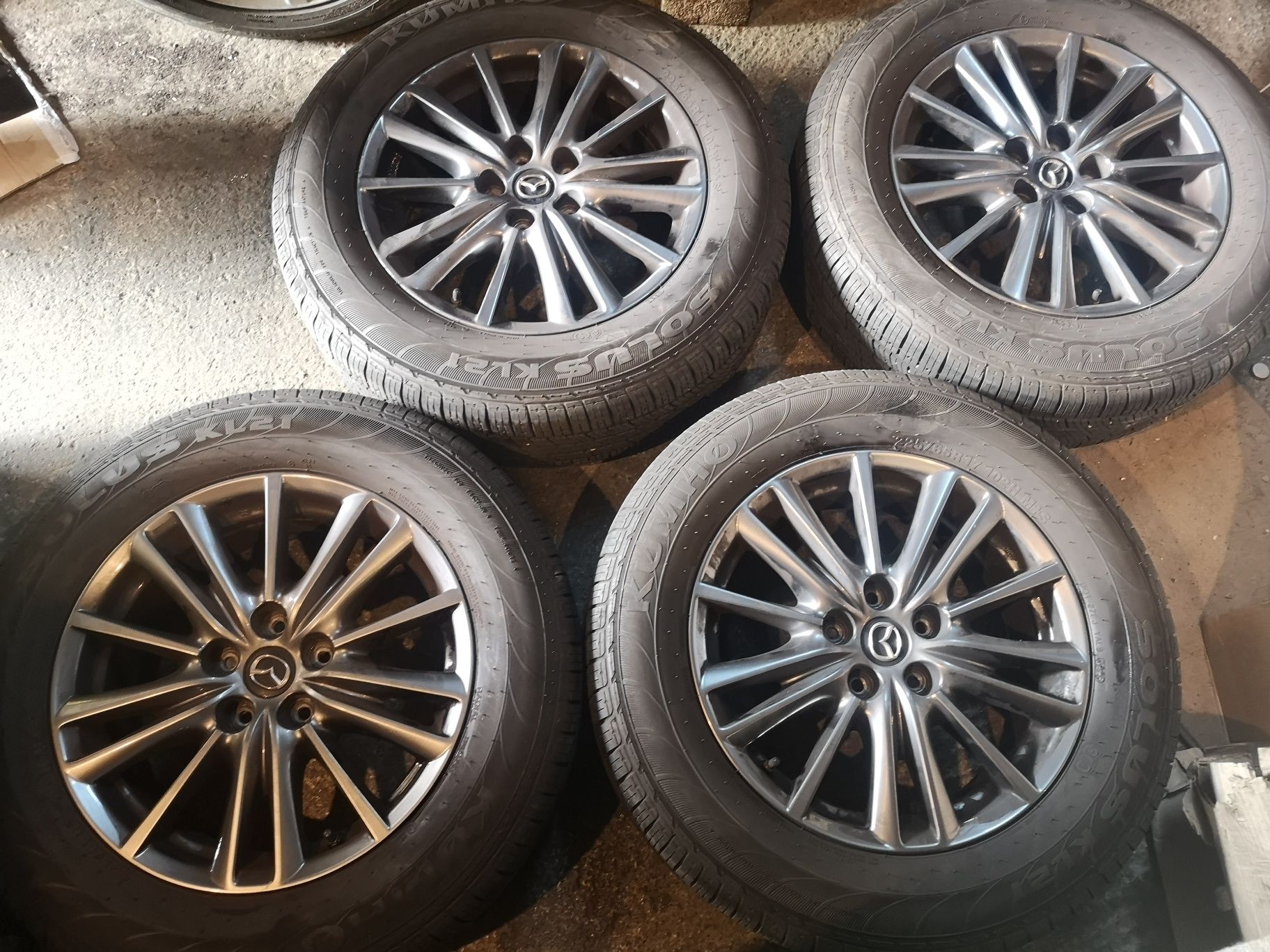 Jante R17 Mazda CX3 CX5 CX7, Nissan 225/65R17 M+S