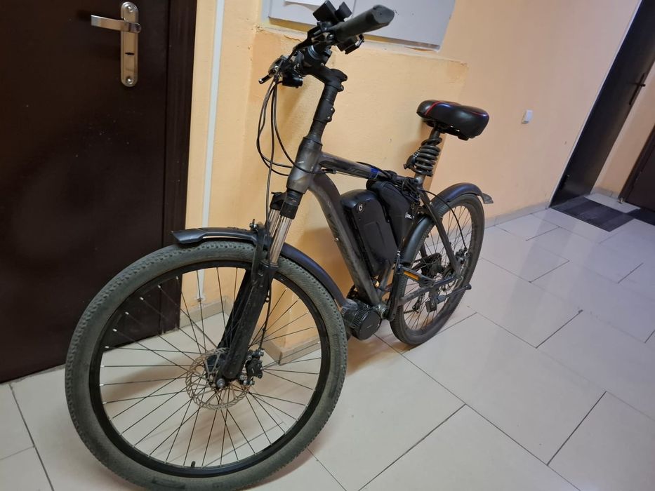 Электровелосипед кареточный мотор  Bafang BBS02B 750 W
