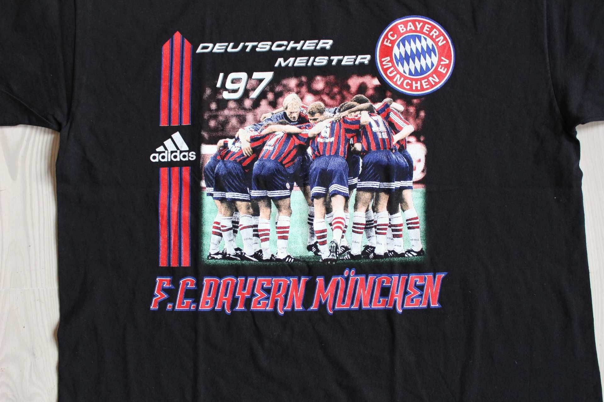 Tricou fotbal BAYERN MUNCHEN Deutscher Meister 1997, XL, Adidas