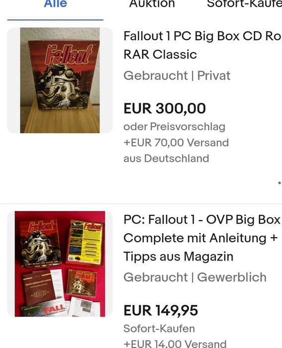 Jocuri de colecție pc 386 Fallout