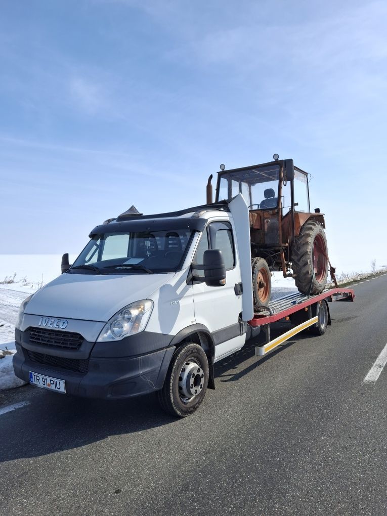 Tractări Auto ALEXANDRIA transport tractor Combina Bascula Camioane