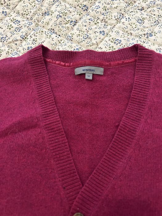Cardigan ciclame, M, lana, Peek&Clopenberg