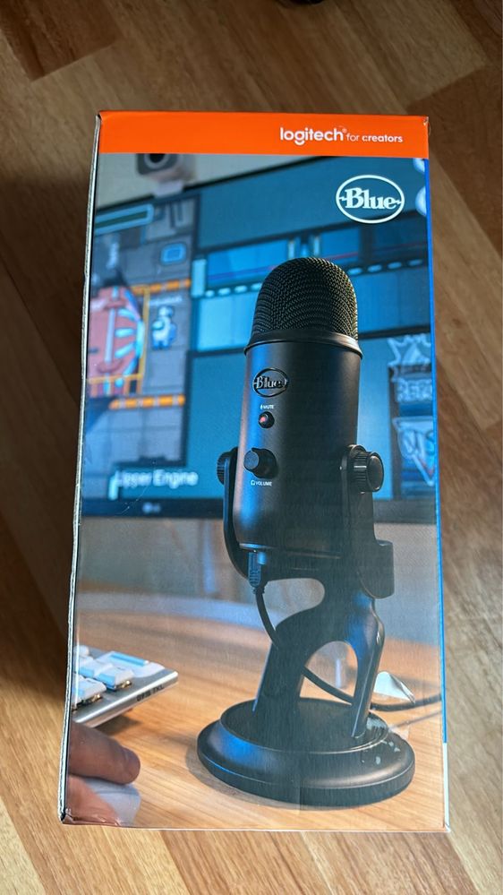 Microfon Logitech Blue Yeti