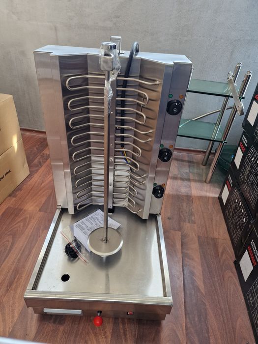 Reducere Aparat profesional shaorma motor jos 220V -TRANSPORT GRATUIT