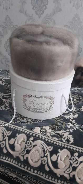 Норковая шапка женская