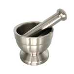 Pisalog Usturoi Mojar cu pistil FLORIA ZLN-2645, Inox, diametru 10 cm