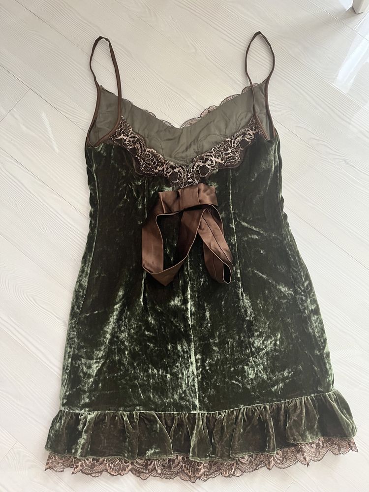 rochie dolce & gabanna s catifea noua originala