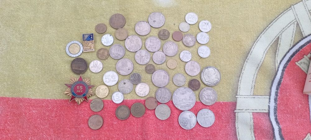 Хар хил турдаги танга ва медаллар сотилади!
