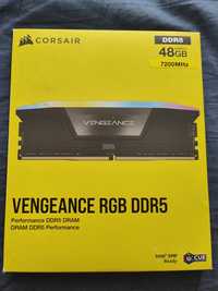 Memorie RAM Corsair Vengeance RGB DDR5 7200MHz 48GB CL36