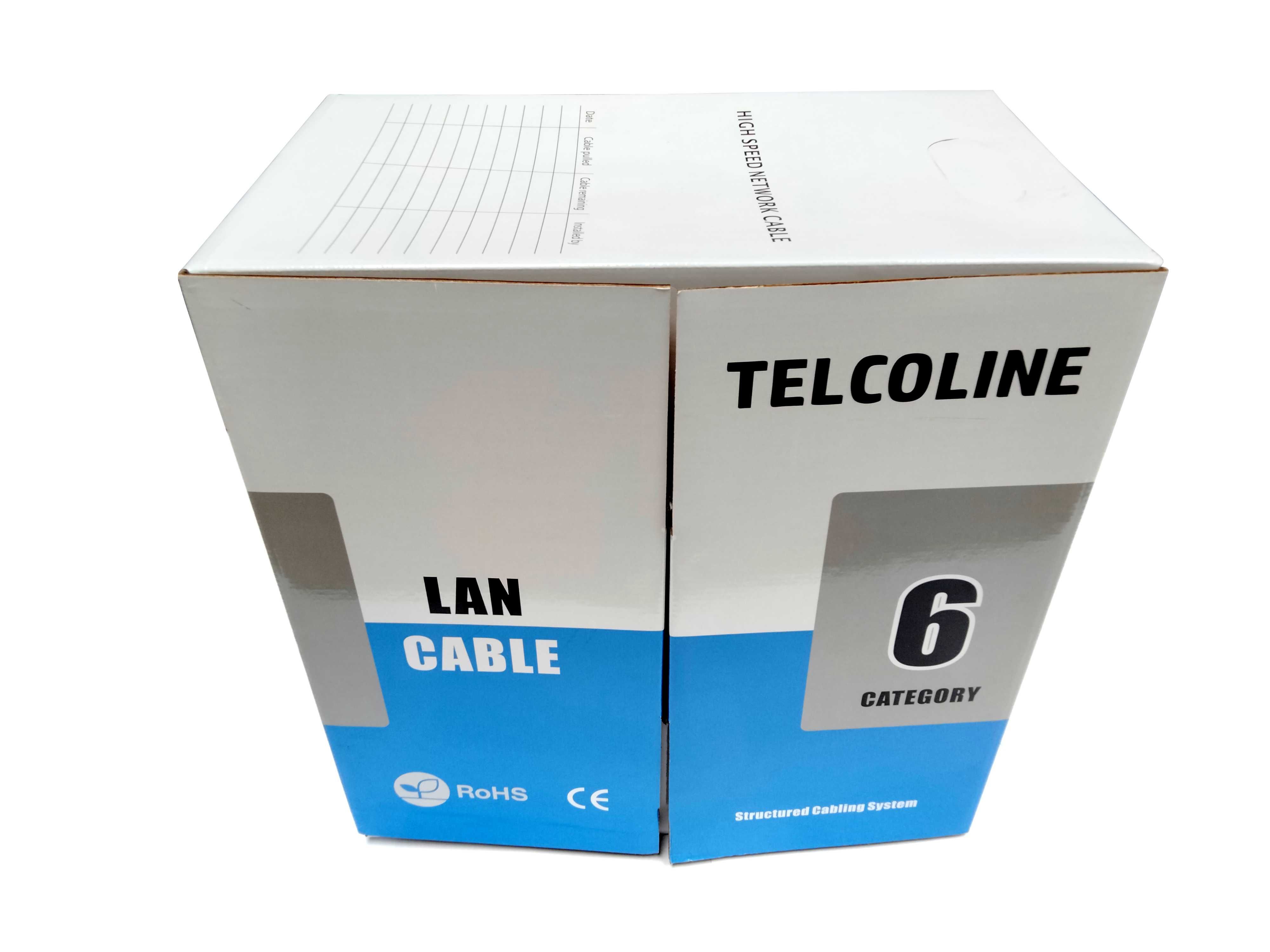 Cablu UTP Cat6 TELCOLINE 0,53mm Rola 305M