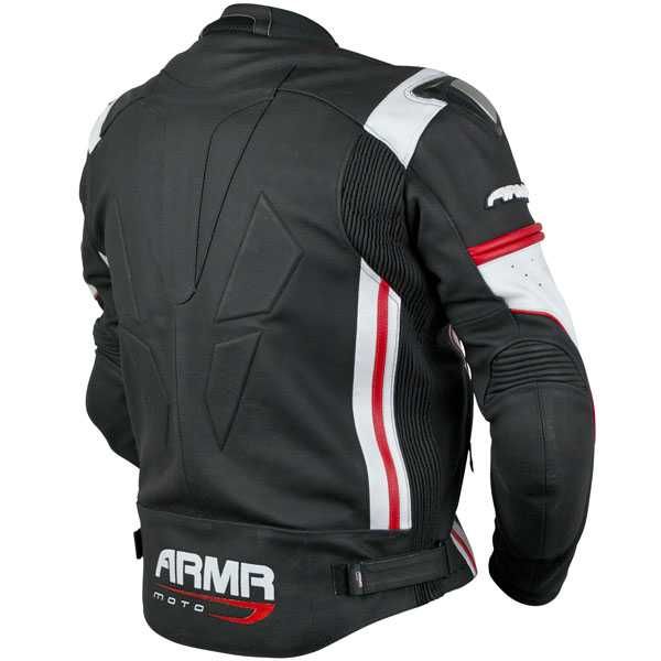 Кожено яке ARMR Raiden leather jacket мото писта мотор 50/52