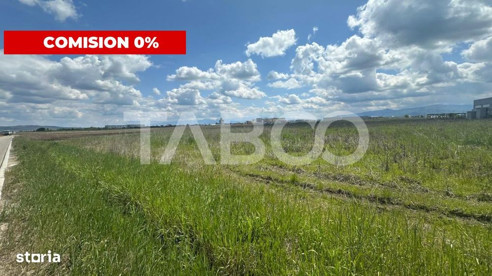 Teren intravilan PUZ aprobat 9000 mp de vanzare zona industriala vest