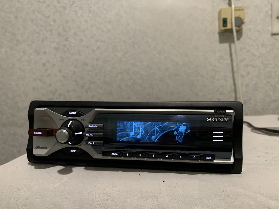Авто Cd Sony Bluetooth Графики