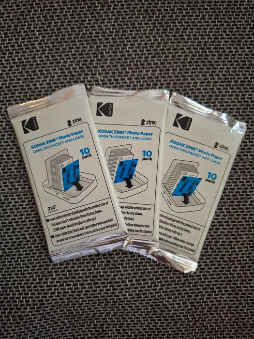 Фотохартия Kodak - Zink 2x3", 9x10бр.