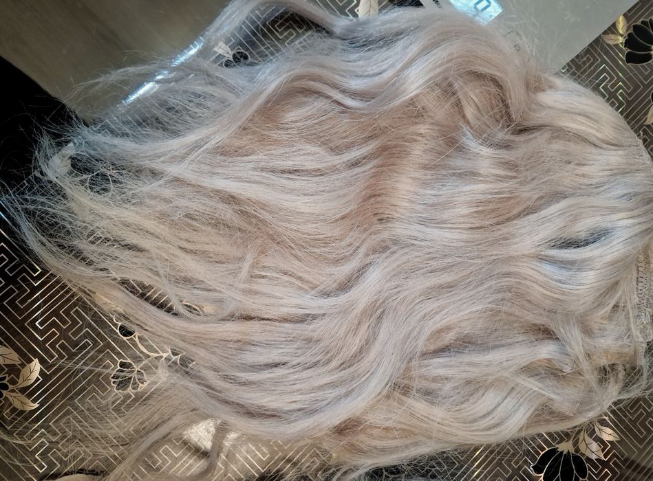 Extensii par natural blond