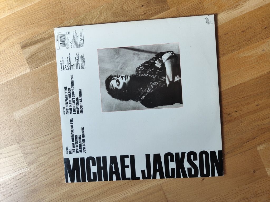 Michael Jackson BAD disc vinil