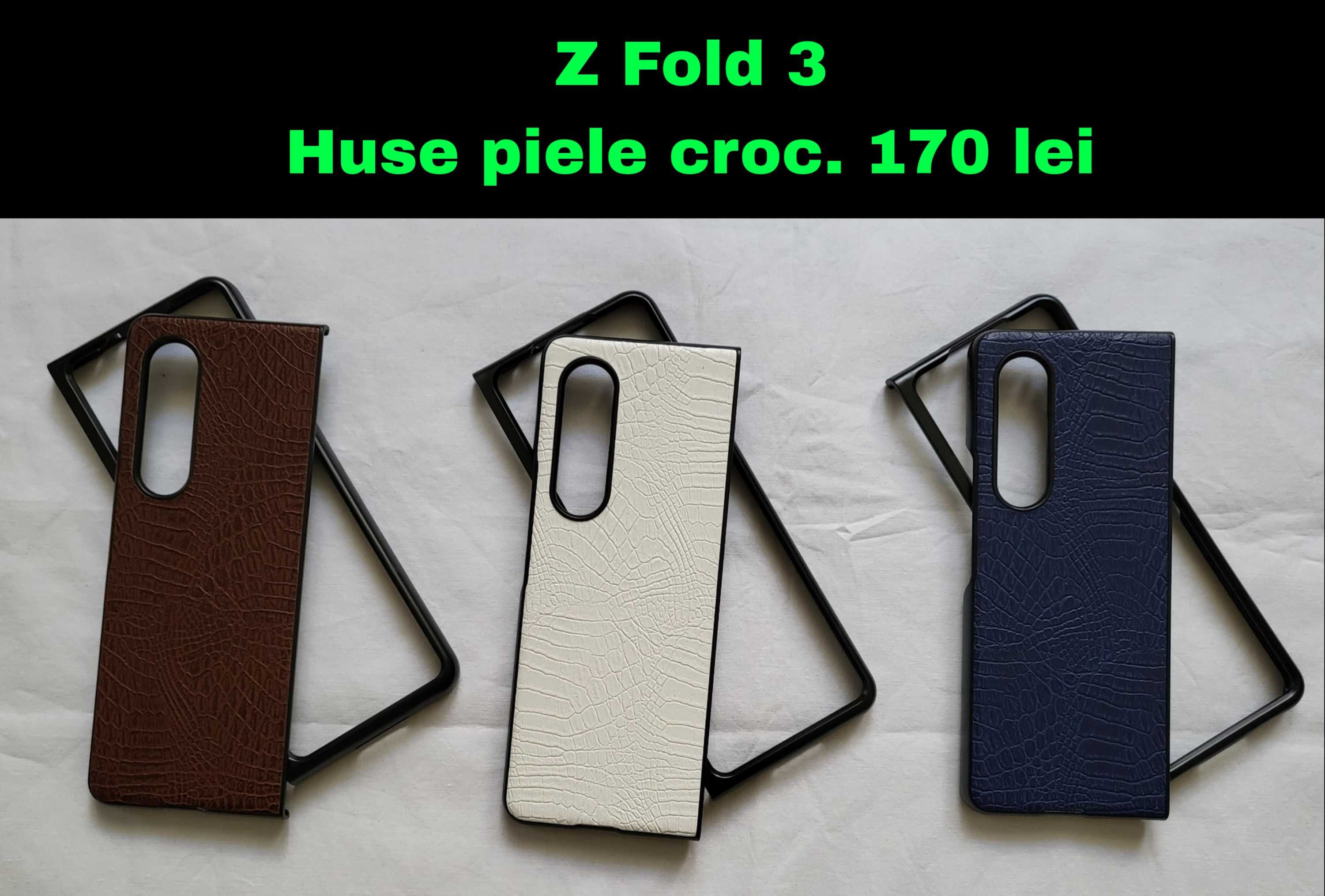 Z FOLD 3 - huse Premium cu folie cadou