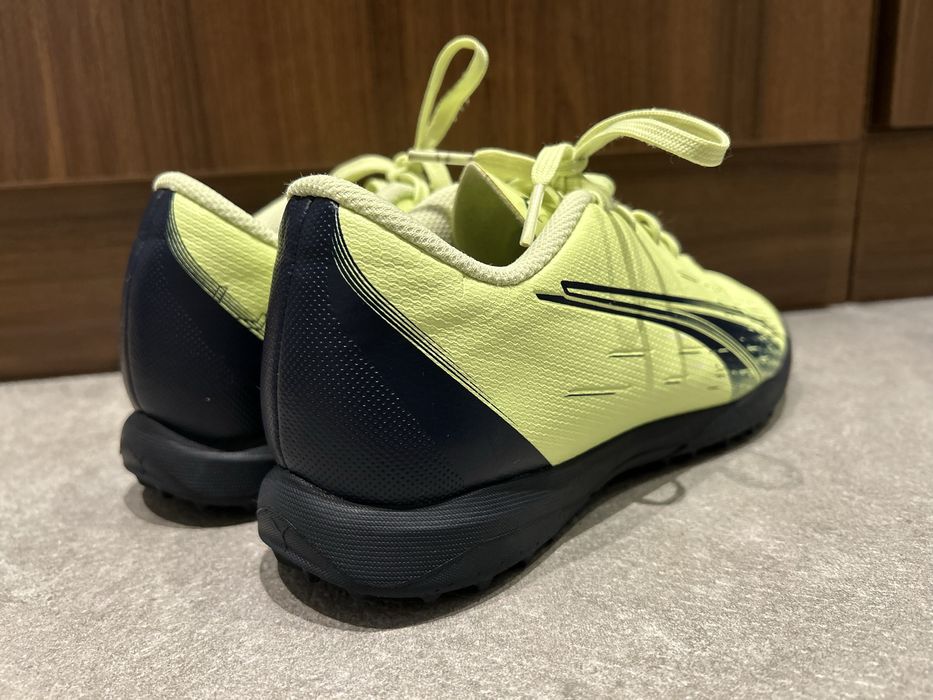 Puma Обувки за футбол Ultra Play Tt Jr 106926 01 Зелен, размер 36