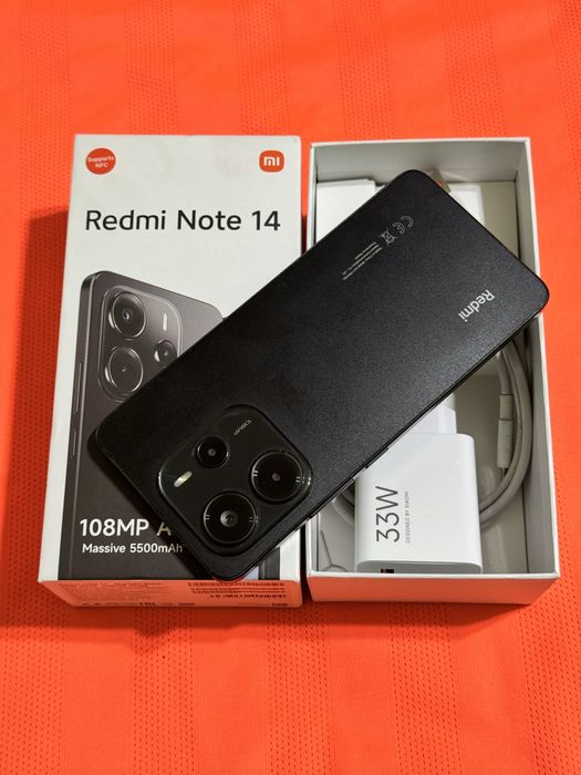 Redmi Note 14 256 gb Ram 8 польный комплект