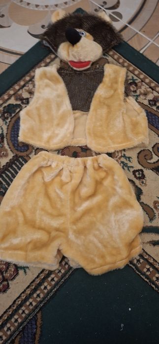 Меховой костьюм детский