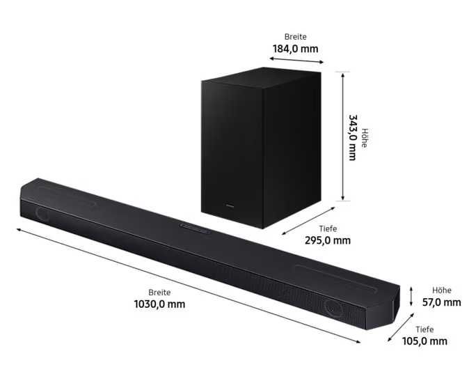 Soundbar система Q Soundbar HW-Q610GC (2023), 3.1.2 канална
