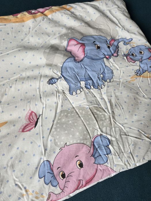 Protecții pentru pătuț/ Set 3 buc, bumbac, stare foarte buna