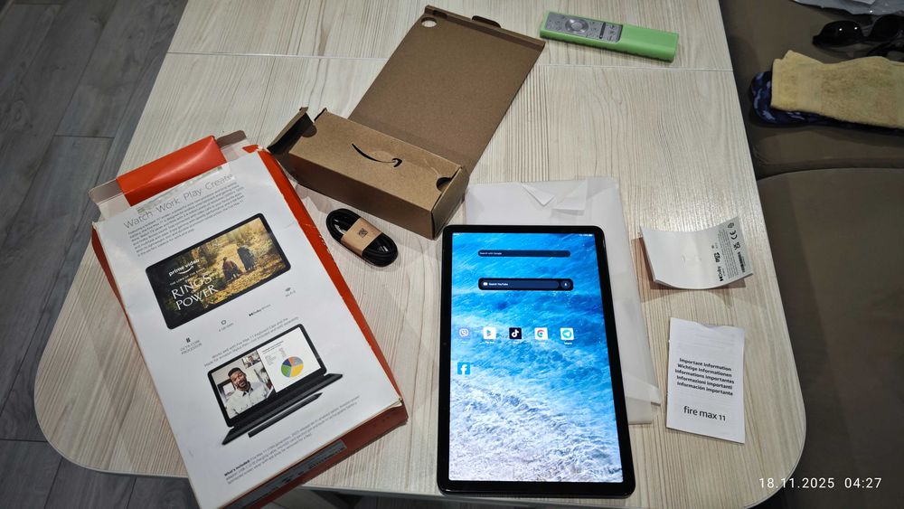 Продавам таблет нов Fire   Max 11