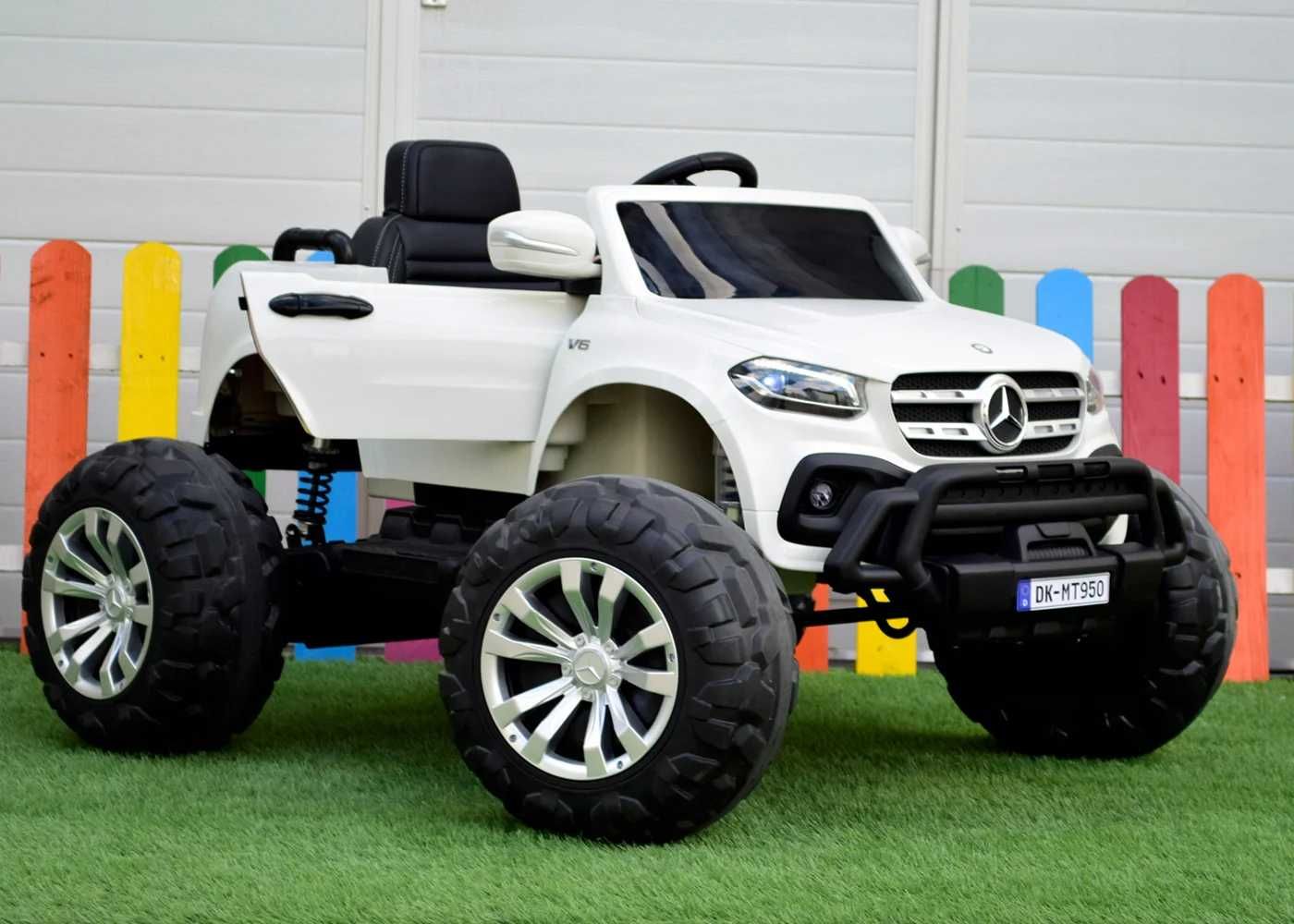 Лицензиран Акумулаторен Джип Mercedes X-Class Monster Truck, 2x12V7Ah