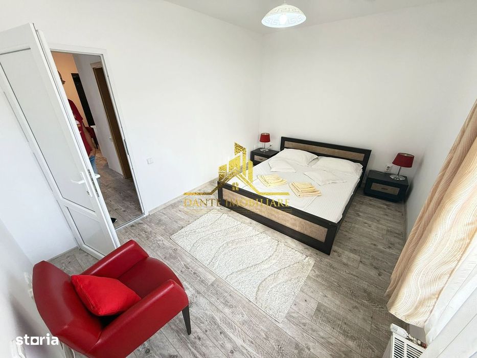 2 camere, mobilat modern, PET FRIENDLY, bloc nou, parcare, Borhanci
