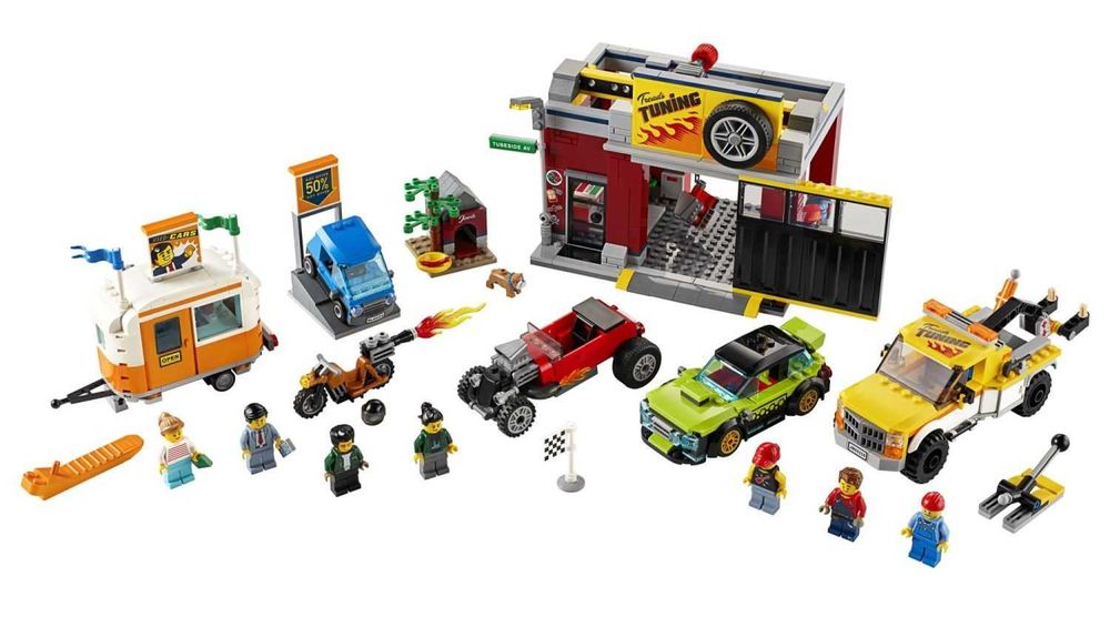 НОВО LEGO City 60258 - Tuning Workshop - 199 лв.