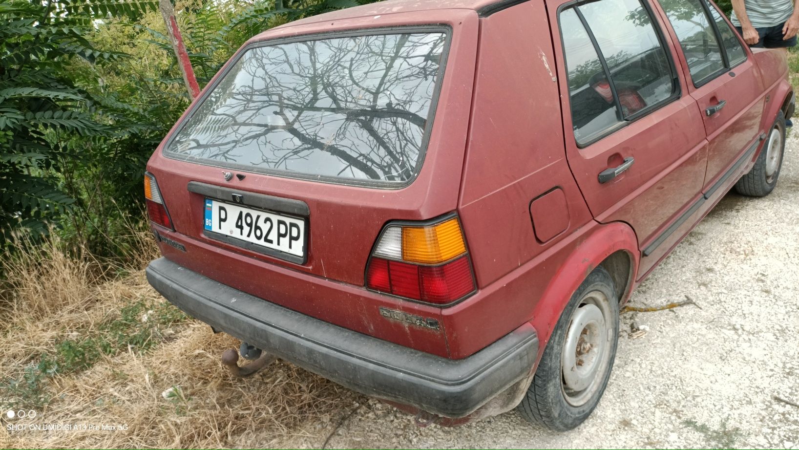 Голф 2, Golf 2, стар Голф 2, ретро, винтидж, арт