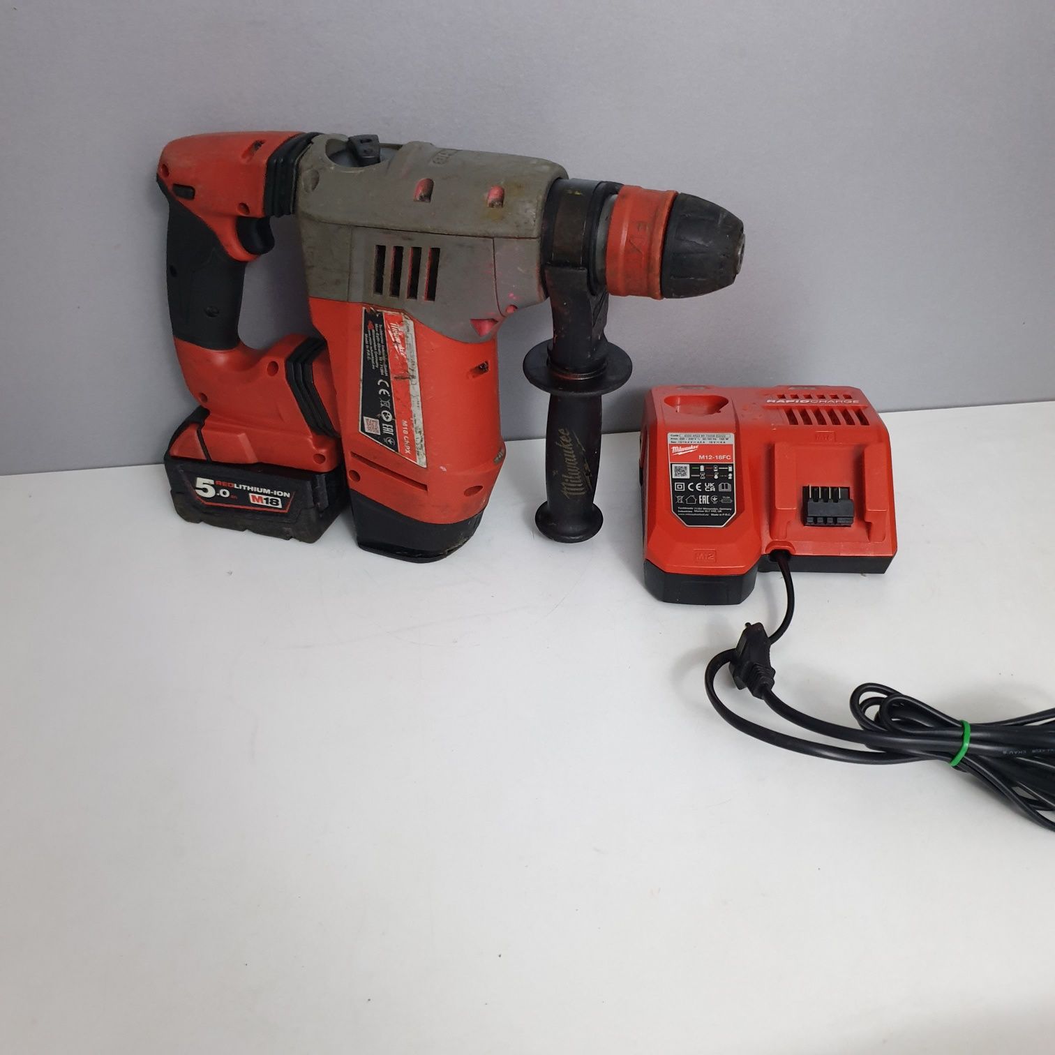 Milwaukee M18 CHPX Ciocan Rotopercutor SDS Plus Brushless 5.0AH Li-Ion