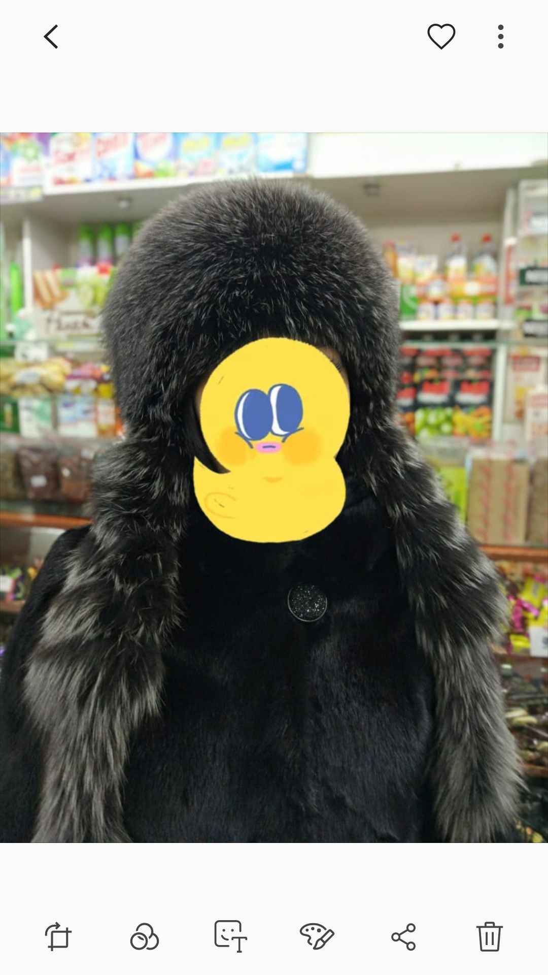Продам шапку-ушанку (мех-чернобурка)