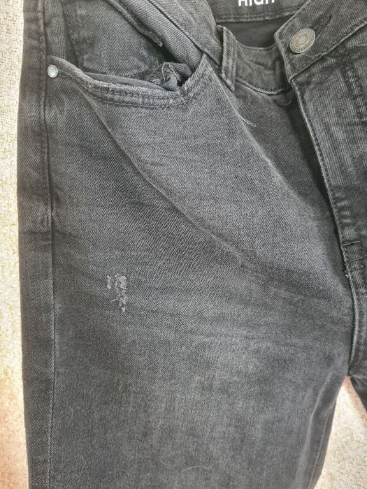 blugi negri fete 10-12 ani