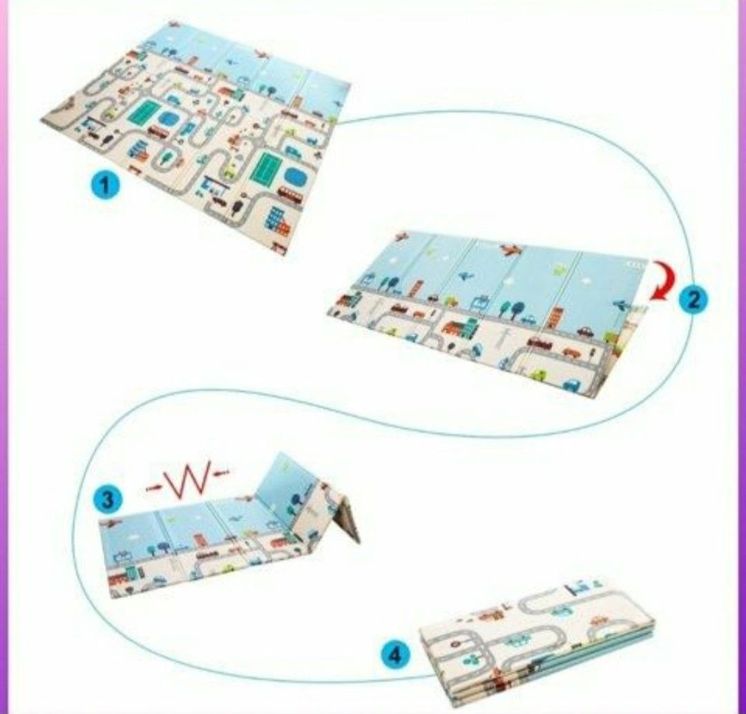 Даставка бесплатная Складной коврик для детей Оригинал