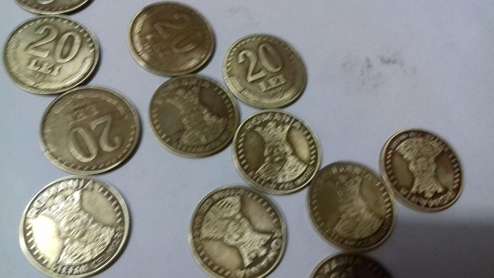 Moneda de 20 lei cu Stefan cel mare