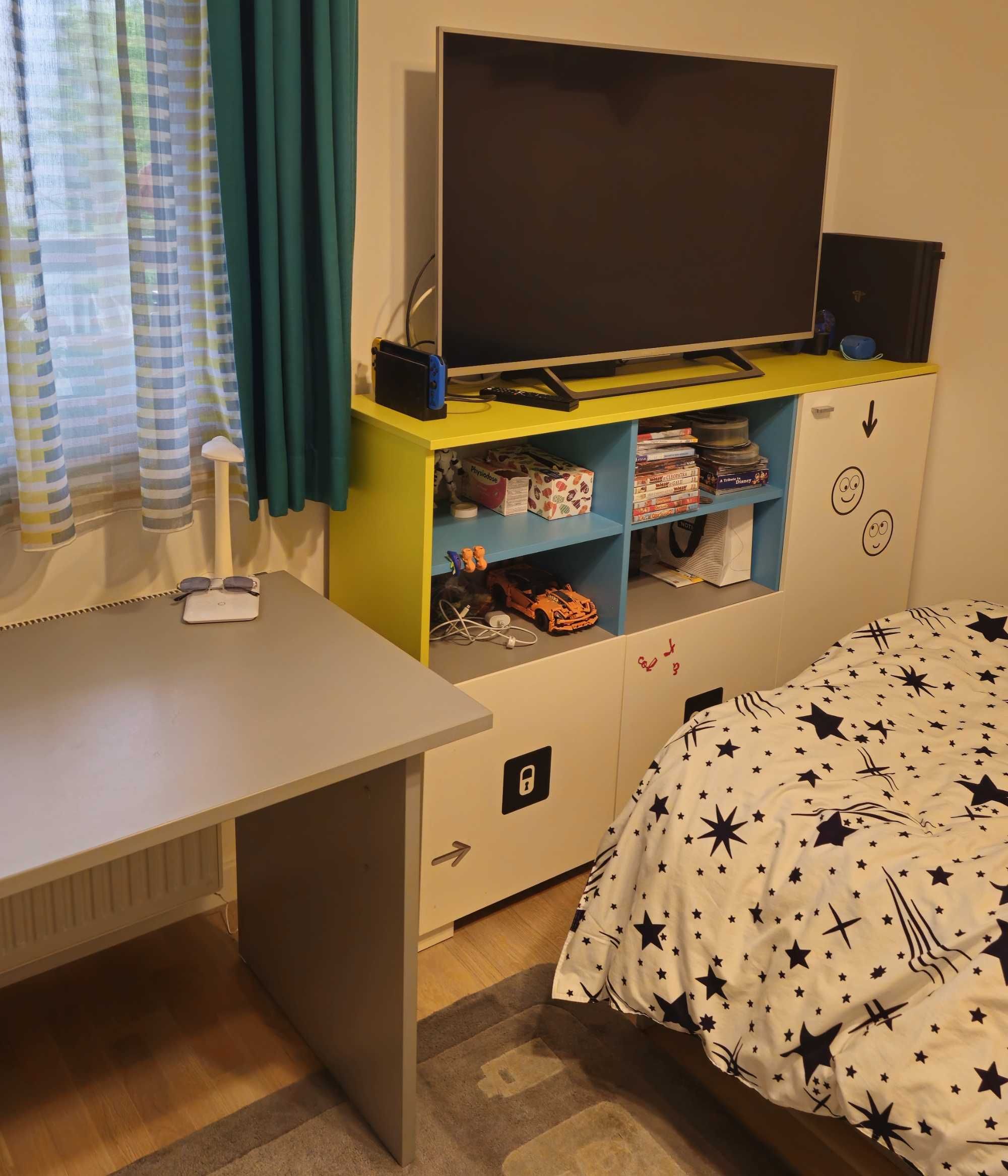 Ansamblu mobilier copii lux, Mobexpert (LOL), fețe MDF gravate 3D
