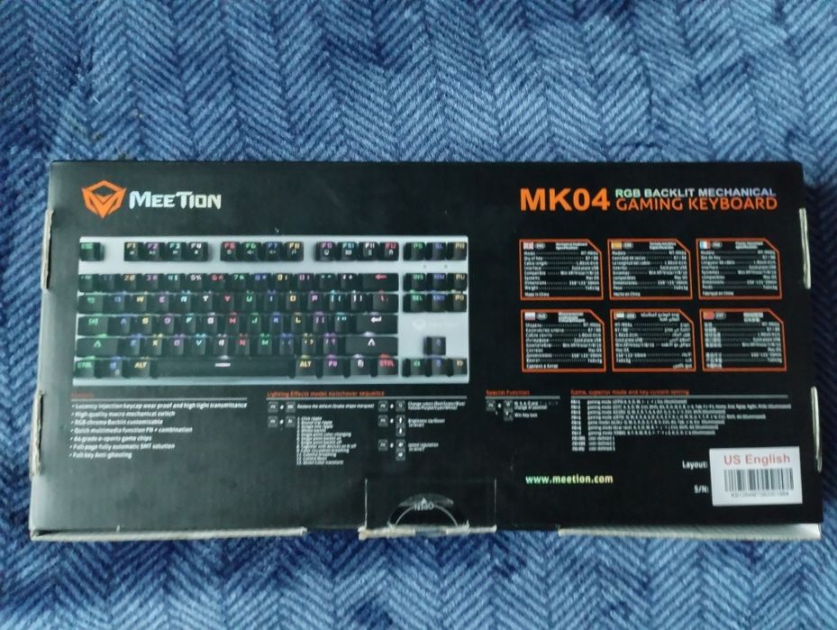 Vând tastatură Meetion KM04 Gaming Keyboard