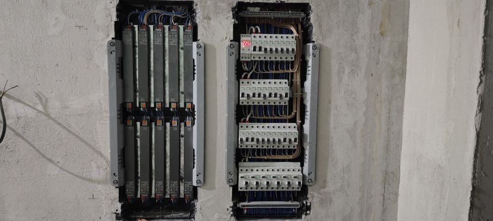 Электромонтажные работы под ключ