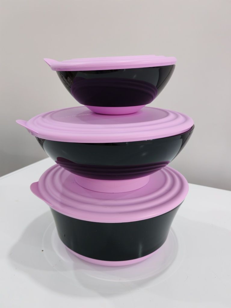 Tupperware набор чашка 2,3/1,5/650гр