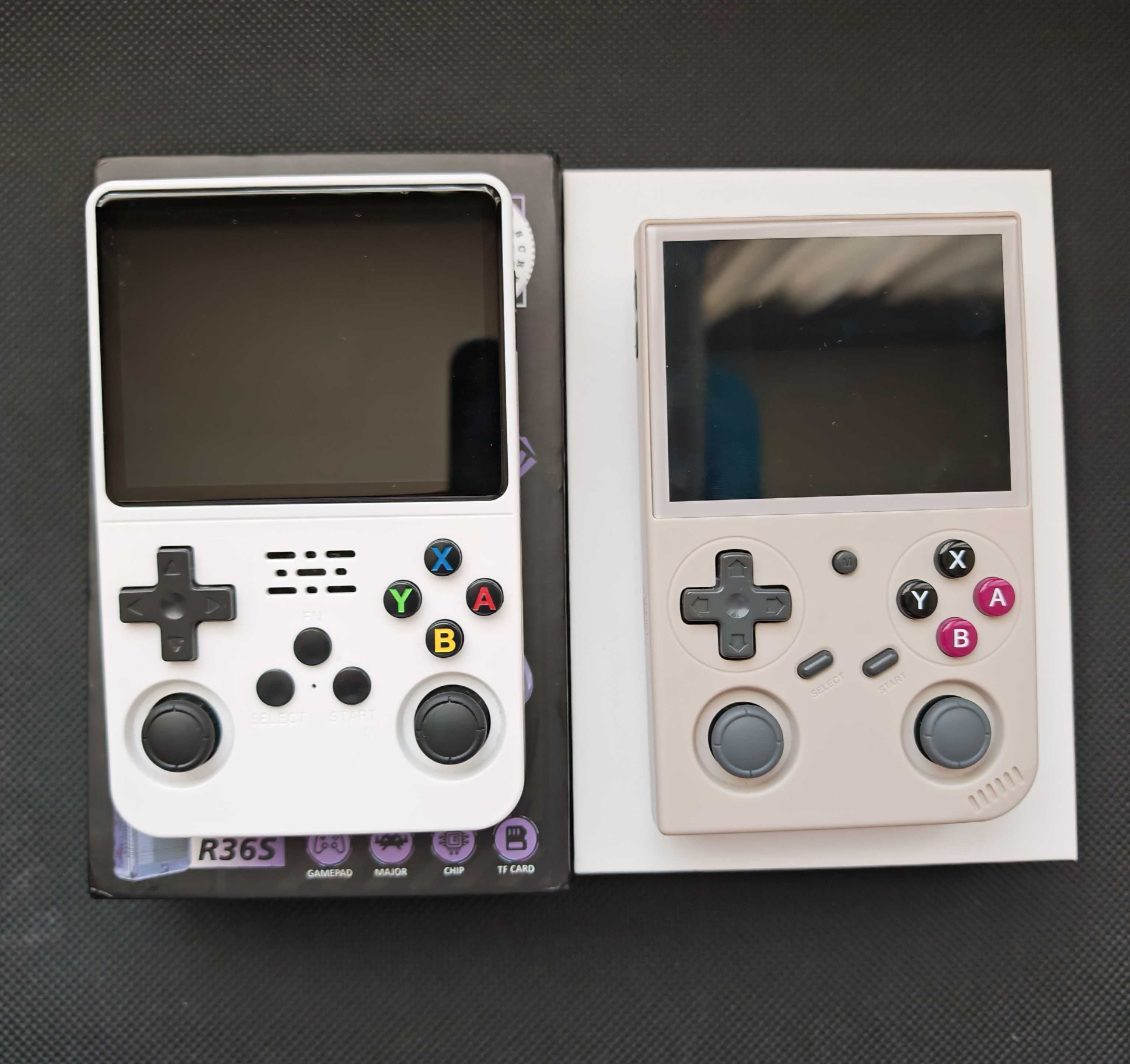 Game Console R36S + Console Battle XP G350 игрови конзоли