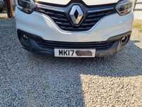 Bara fata Renault Kadjar 2015 - 2018 Alb (1310) model fara spalatoare far Crapata jos