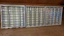 Corp de iluminat neon 60x60cm incastrat