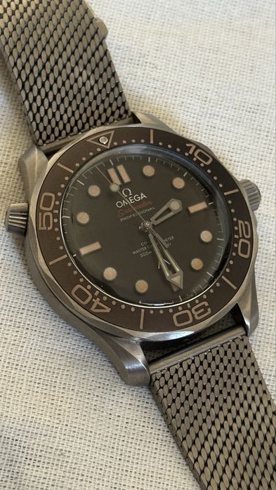Omega Seamaster Diver 300M 007 Edition Titanium VSF
