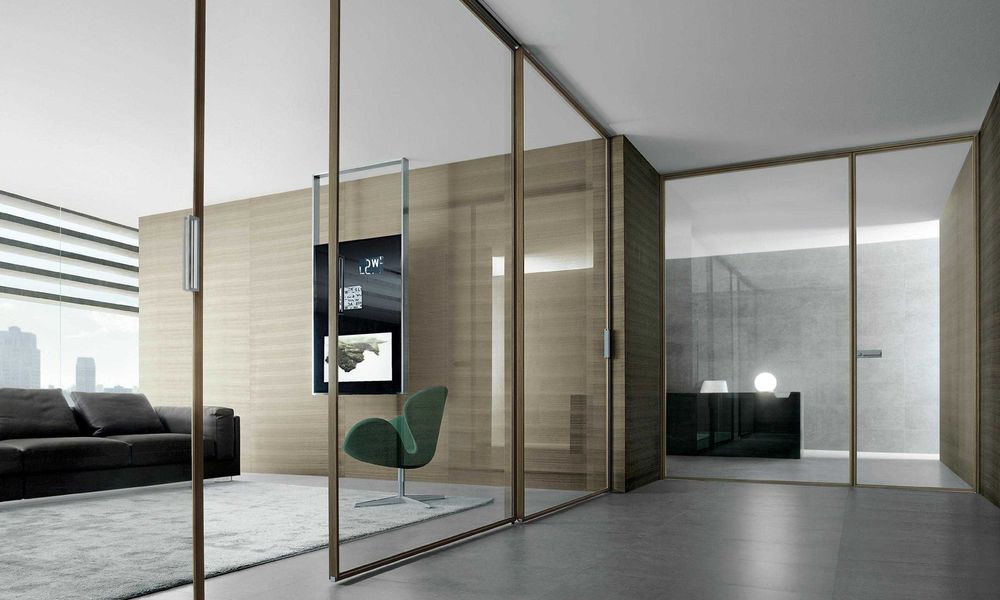 Перегородки и двери в стиле loft